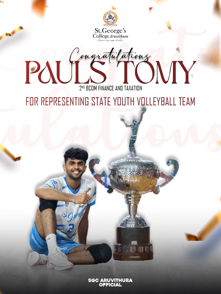 Pauls Tomy selected for State Youth Volleyball Team
